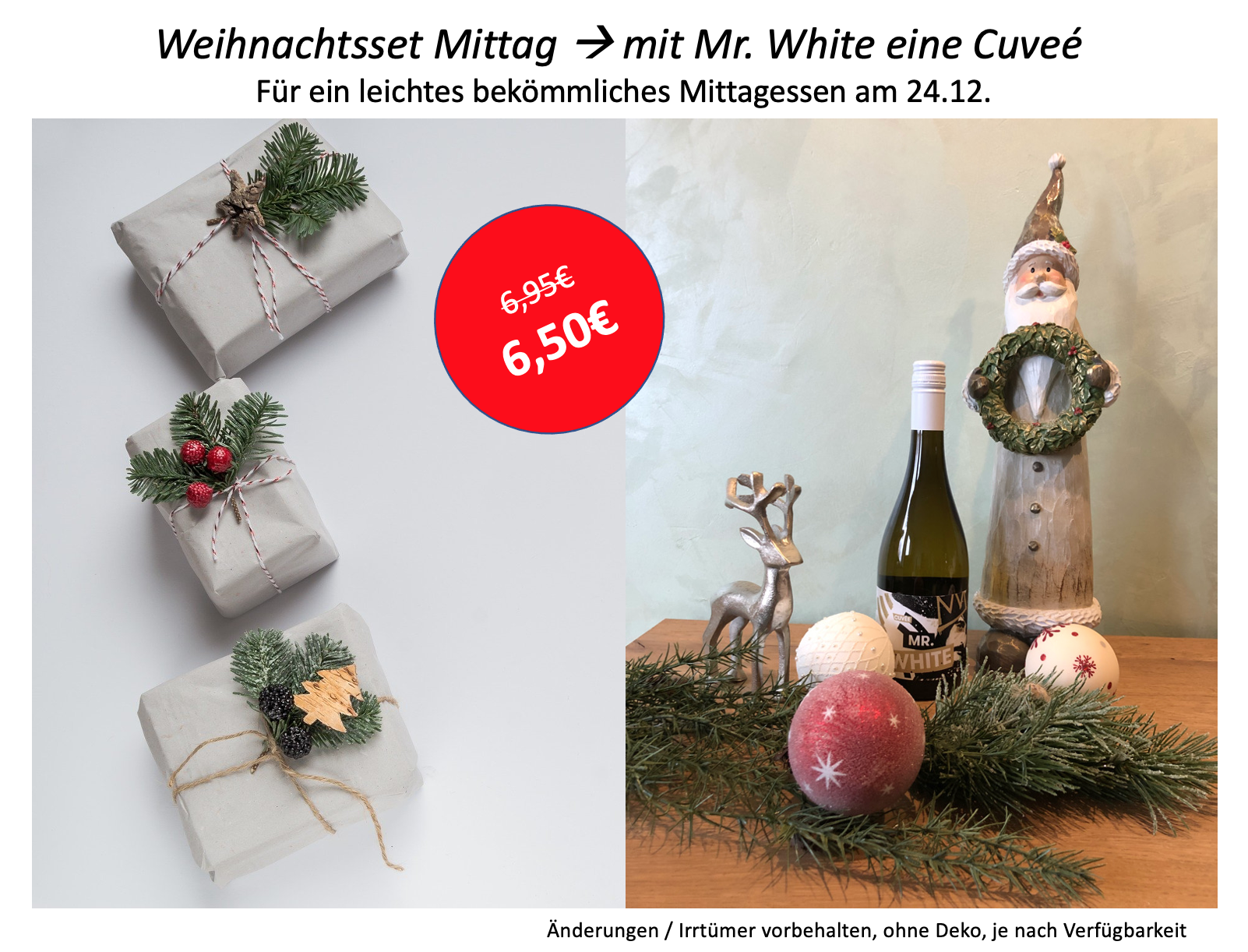 Weihnachtsset 5 (Mittag)