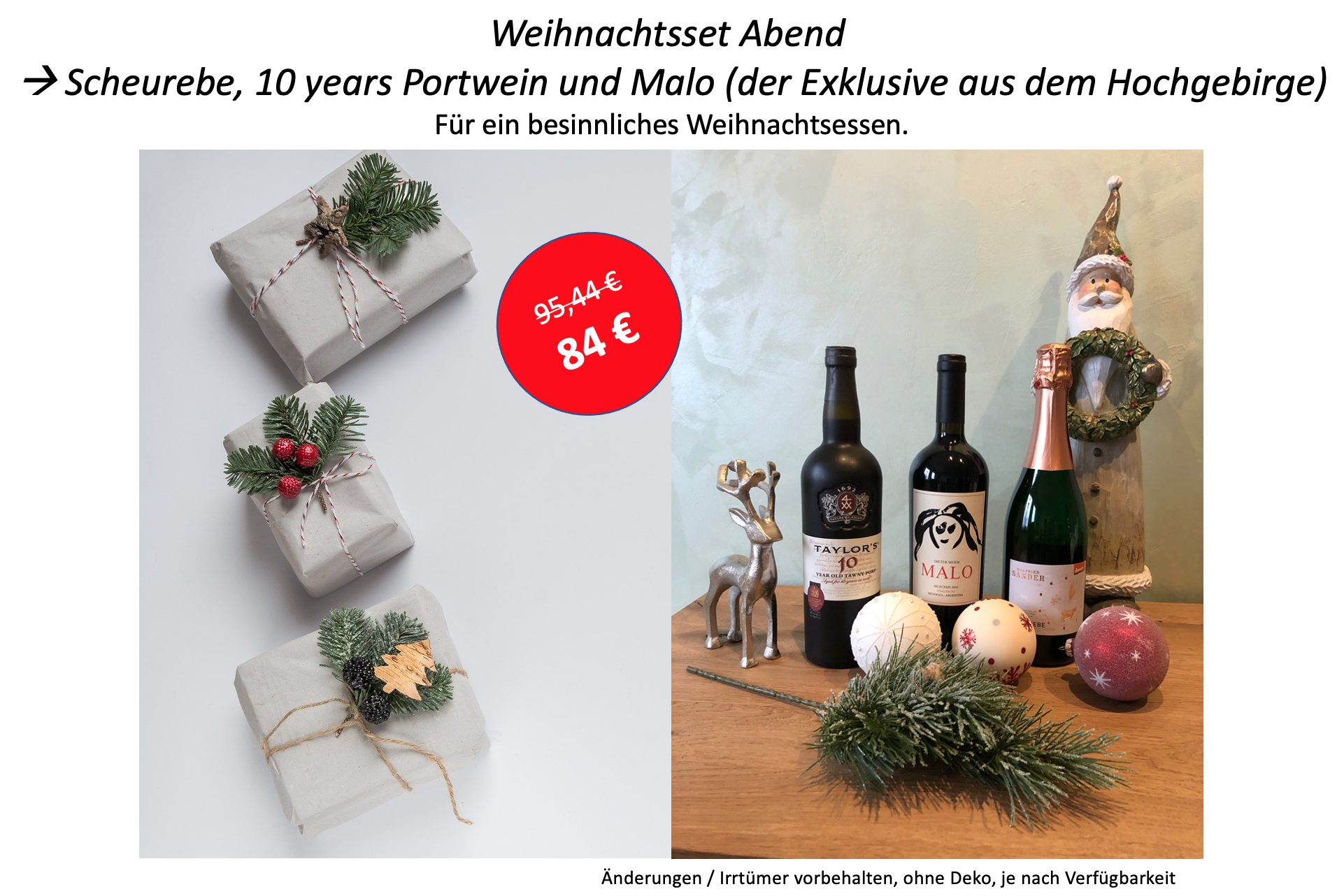 Weihnachtsset 13 (Abends)